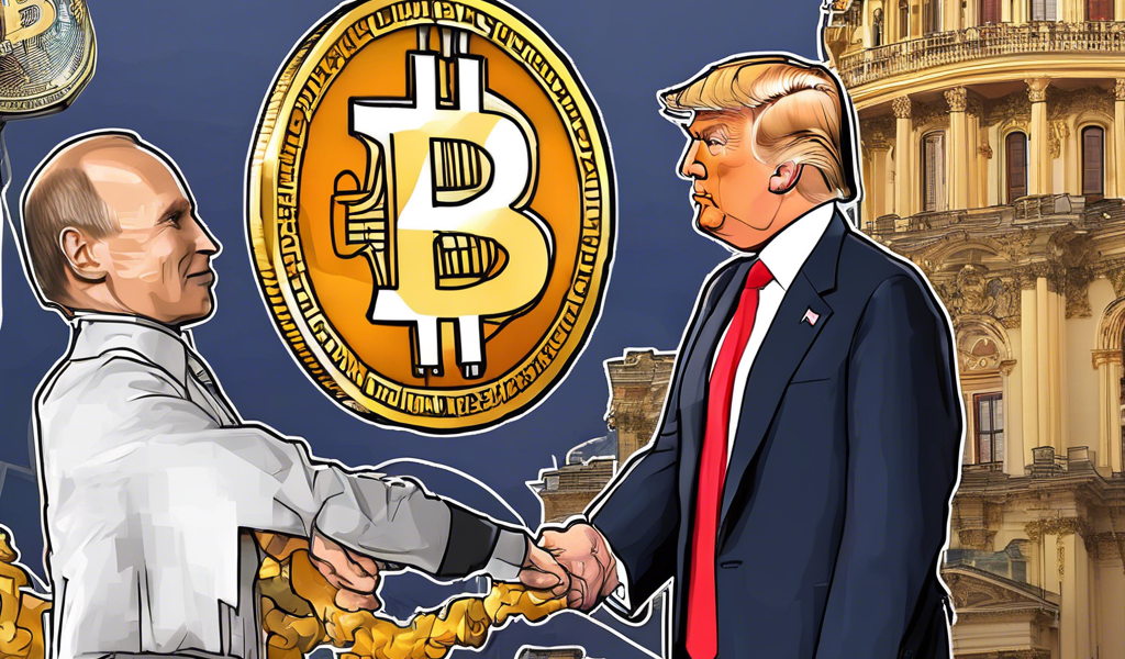 Bitcoin price chart after Trump-Putin summit