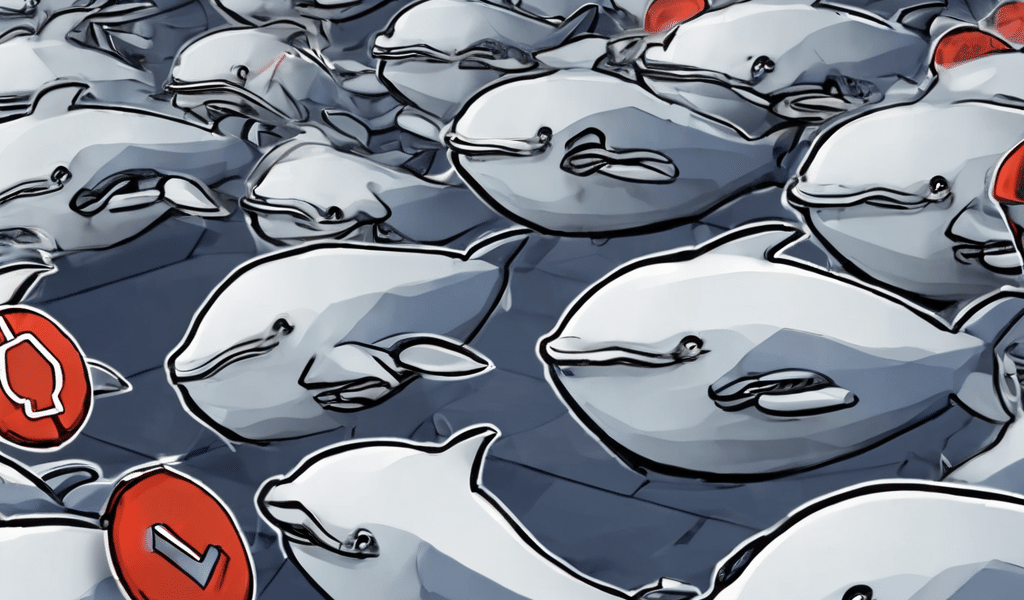 Chainlink price chart and whale accumulation data